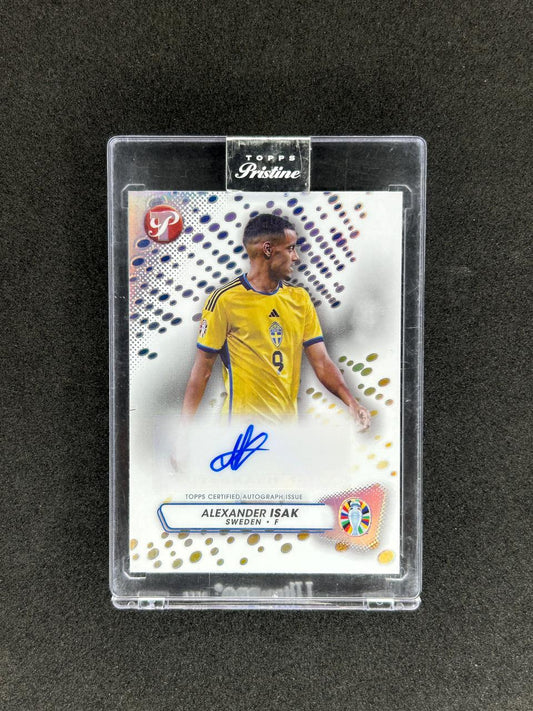 ALEXANDER ISAK - 2024 TOPPS PRISTINE - SWEDEN - Autograph #PA-AI /25