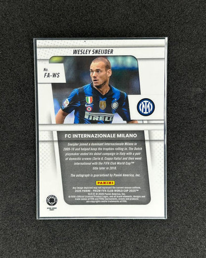 WESLEY SNEIJDER - 2025 PANINI PRIZM FIFA CLUB WORLD CUP #FA-WS
