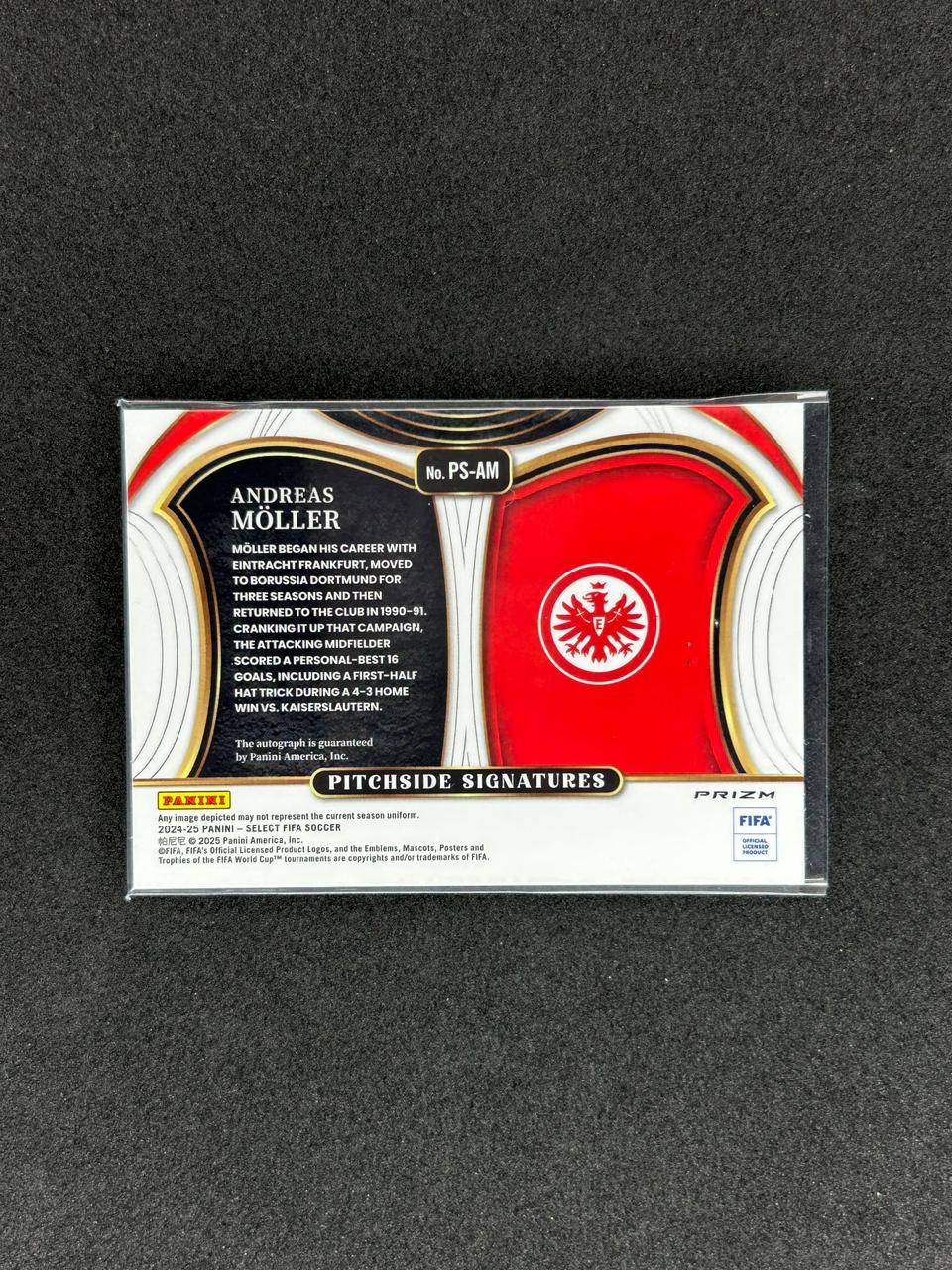 ANDREAS MOLLER - 2024-25 PANINI SEPECT - EINTRACHT FRANKFURT  - Autograph #PS-AM