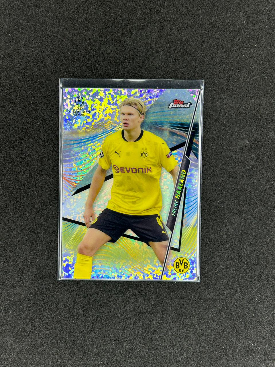 ERLING HAALAND - 2021 TOPPS FINEST UCL #24 /125