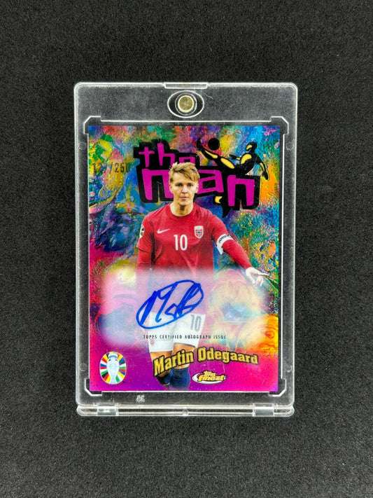 MARTIN ODEGAARD - 2023 TOPPS FINEST #TM-MD AUTO