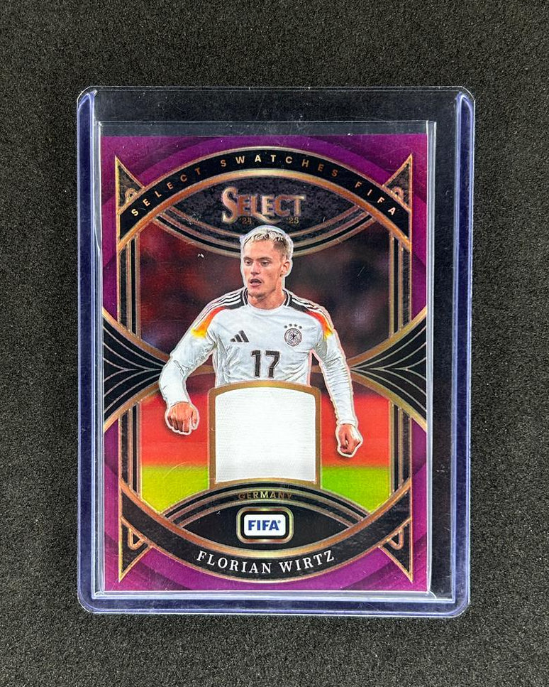 FLORIAN WIRTZ - 2024-25 PANINI SELECT FIFA PURPLE #SW-FW /49 PATCH