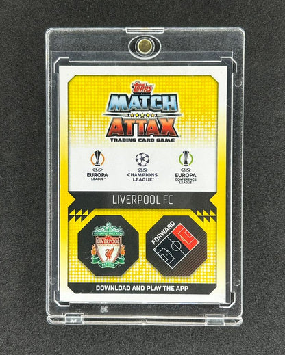 MOHAMED SALAH - TOPPS MATCH ATTAX AUTO ON CARD