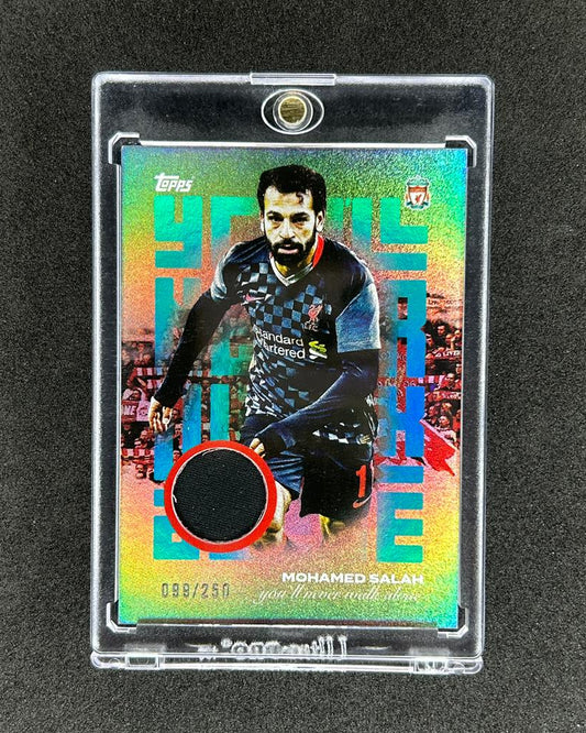 MOHAMED SALAH - 2023 TOPPS YOU'LL NEVER WALK ALONE # YN-MS /250 PATCH