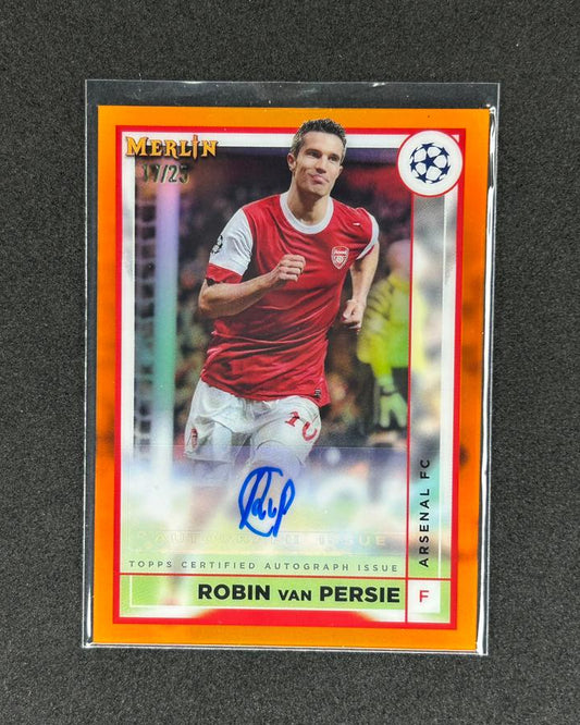 ROBIN VAN PERSIE - 2023 TOPPS MERLIN #AC-RVP /25