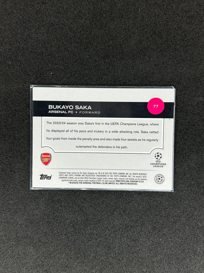 BUKAYO SAKA - 2025 TOPPS CHROME #77 /25