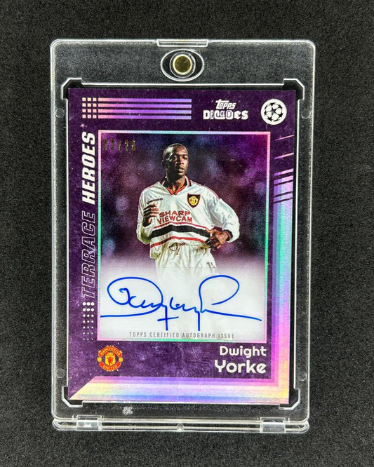 DWIGHT YORKE - 2024 TOPPS DECADES TERRACE HEROES /25