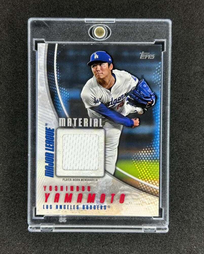 YOSHINOBU YAMAMOTO - 2025 TOPPS BASEBALL #MLM2-YY PATCH