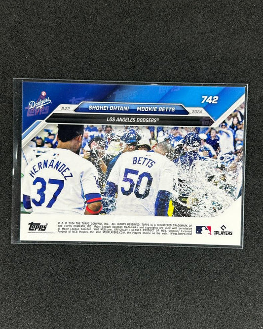 SHOHEI OHTANI/MOOKIE BETTS - 2024 TOPPS NOW #742