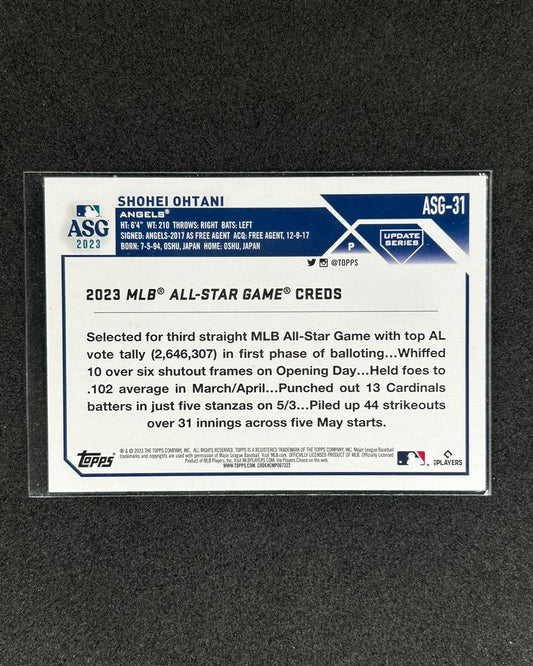 SHOHEI OHTANI - 2023 TOPPS #ASG-31