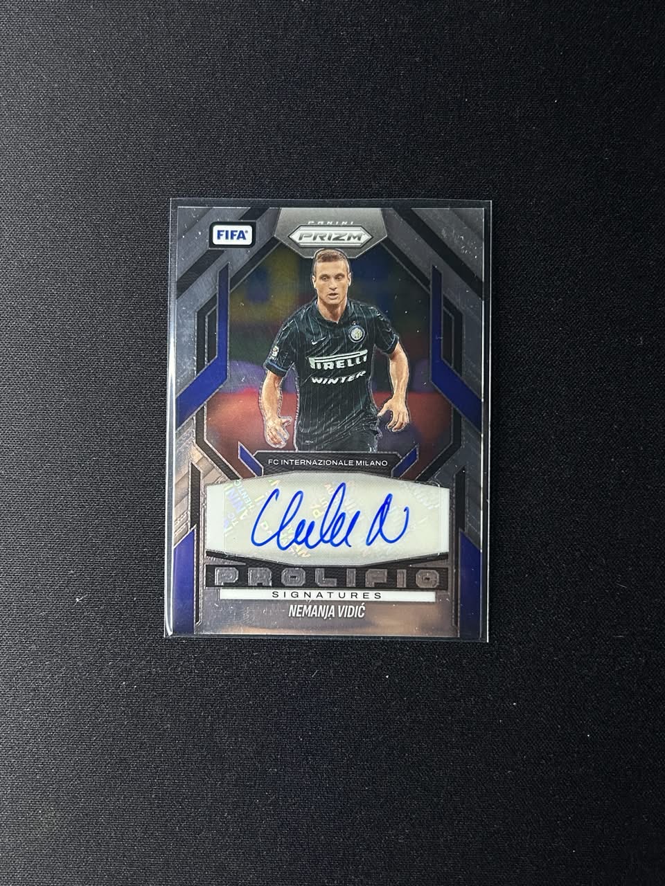 NEMANJA VIDIC - 2025-26 Panini Prizm FIFA Prolific Signatures Auto #PS-NV