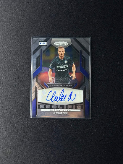 NEMANJA VIDIC - 2025-26 Panini Prizm FIFA Prolific Signatures Auto #PS-NV
