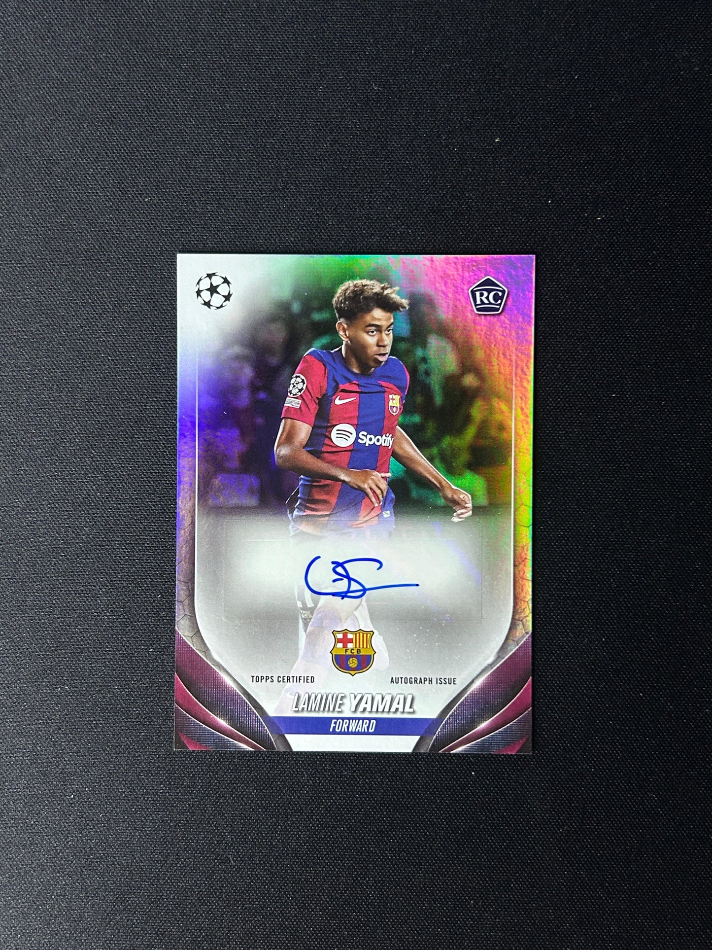 LAMINE YAMAL - 2023-24 Topps UCC RC AUTO #A-LY