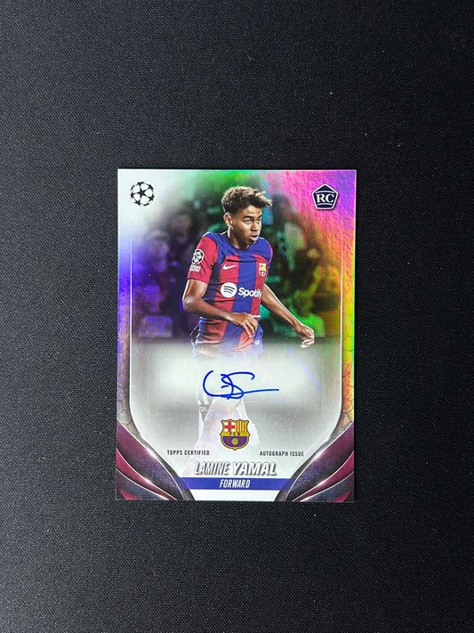LAMINE YAMAL - 2023-24 Topps UCC RC AUTO #A-LY