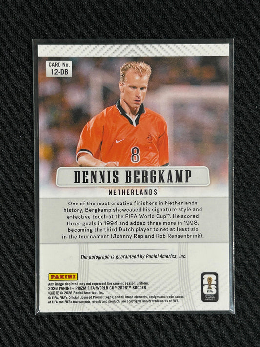 DENNIS BERGKAMP - 2026 prizm World Cup Netherlands Auto