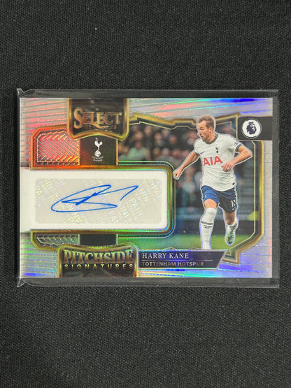 Harry Kane  - 2022/23 Panini Select Premier Pitchside Refractor Auto #PS-HK