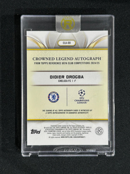 Didier Drogba -  2025/26 Topps Reverence Autograph /99 #CLA-DD