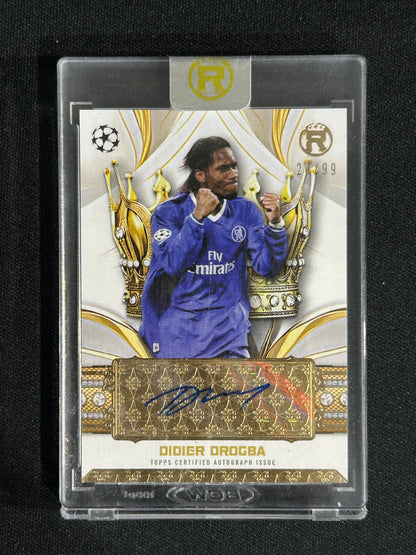 Didier Drogba -  2025/26 Topps Reverence Autograph /99 #CLA-DD