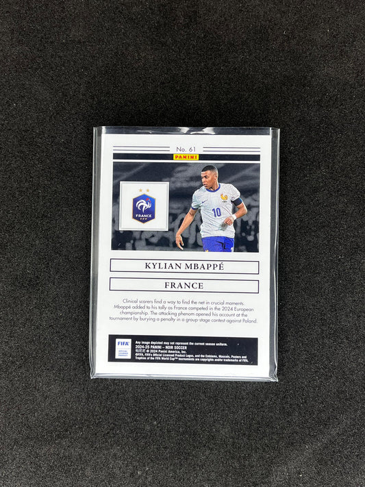 KYLIAN MBAPPE - 2024-25 PANINI NOIR /80 #61