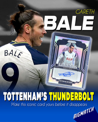 Gareth Bale Panini - 2024-25 PANINI PRIZM PREMIER LEAGUE SOCCER SIGNATURE