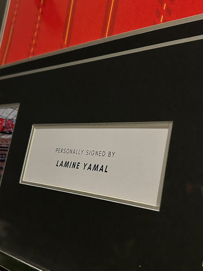 Lamine Yamal Jersey Signed Spain World Cup 2026