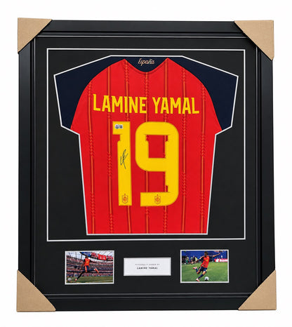 Lamine Yamal Jersey Signed Spain World Cup 2026