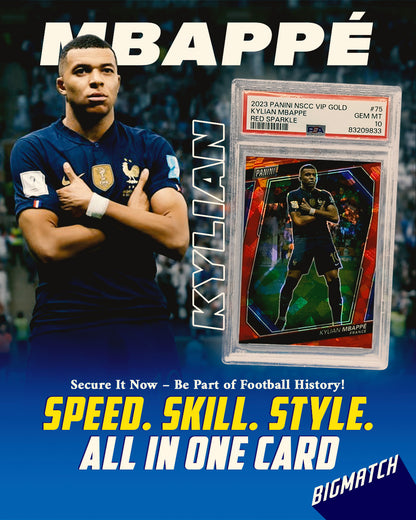 Kylian Mbappé - 2023 PANINI NATIONAL VIP GOLD