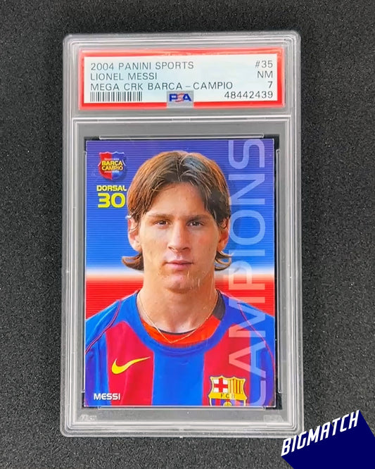 Lionel Messi - 2004 PANINI SPORTS MEGA CRACKS BARCA