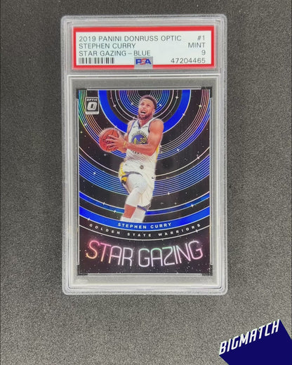 STEPHEN CURRY - 2019 PANINI DONRUSS OPTIC STAR GAZING