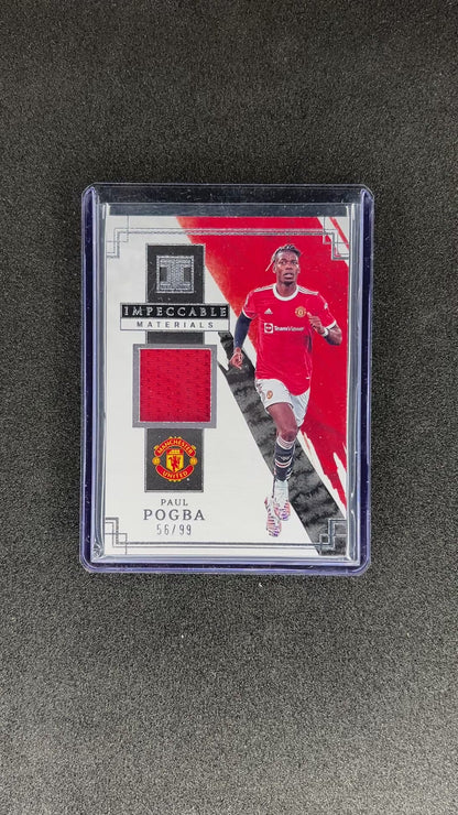 PAUL POGBA - 2021-22 PANINI IMPECCABLE MATERIALS