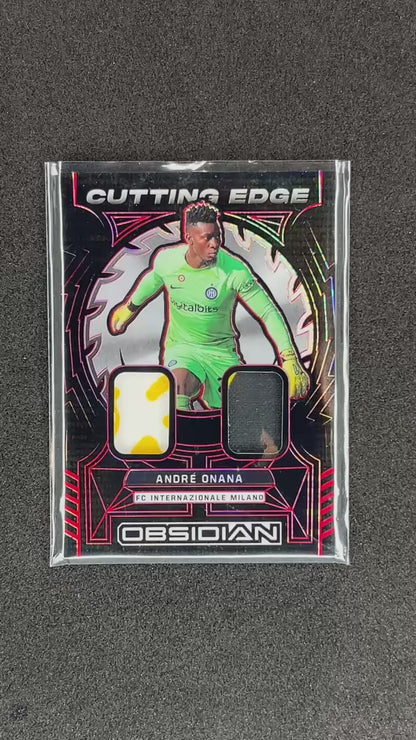 Andre Onana - 2022-23 PANINI CUTTING EDGE OBSIDIAN