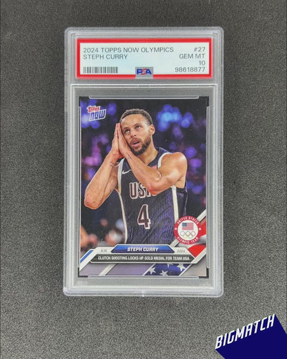 STEPH CURRY - 2024 TOPPS NOW OLYMPIC GAMES