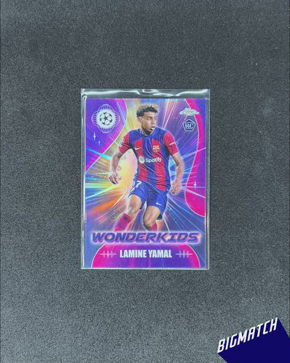 LAMINE YAMAL - 2024 TOPPS CHROME WONDERKIDS