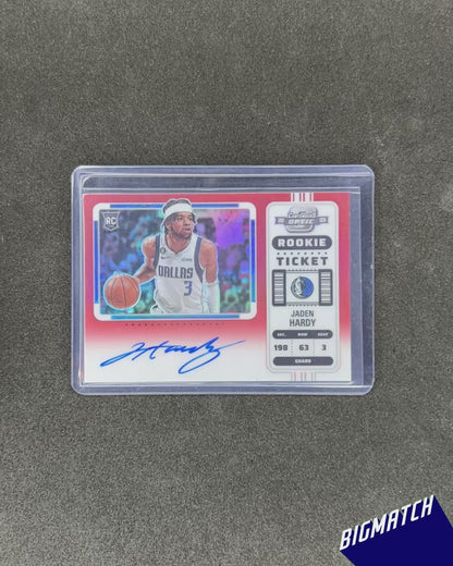 JADEN HARDY 2022 PANINI CONTENDERS OPTIC