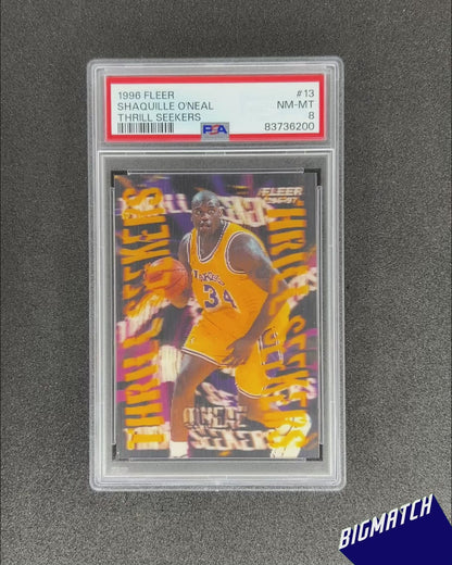SHAQUILLE O'NEAL - 1996 FLEER THRILL SEEKERS