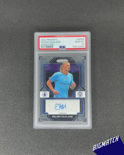Erling Haaland - 2022-23 PANINI PRIZM PREMIER LEAGUE SIGNATURES