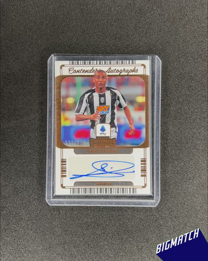 David Trezeguet - 2022-2023 PANINI CHRONICLES CONTENDERS SERIE A SOCCER SIGNATURE