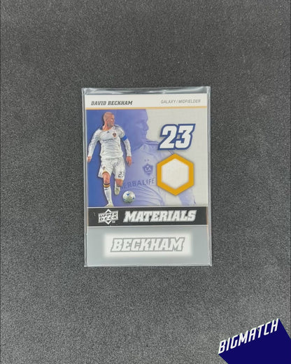 DAVID BECKHAM - 2008 UPPER DECK MATERIALS