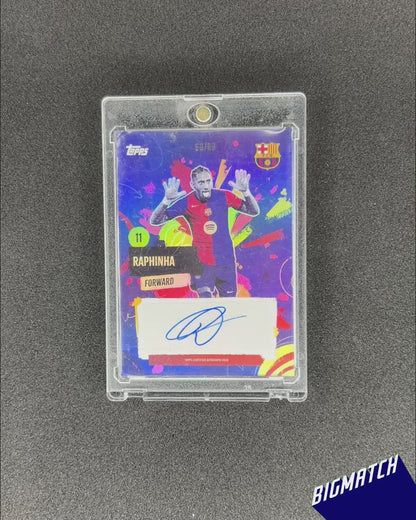 Raphinha - 2024-25 TOPPS BARCA RUMBA AUTOGRAPH