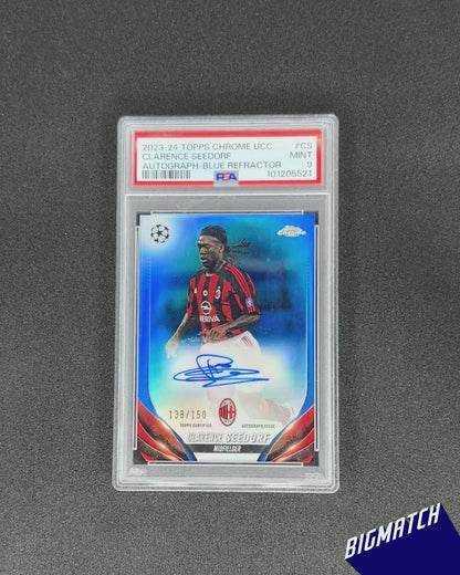 Clarence Seedorf - 2023-24 TOPPS CHROME UEFA CLUB COMPETITIONS CHROME AUTOGRAPHS