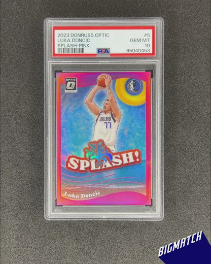LUKA DONCIC - 2023 PANINI DONRUSS OPTIC SPLASH