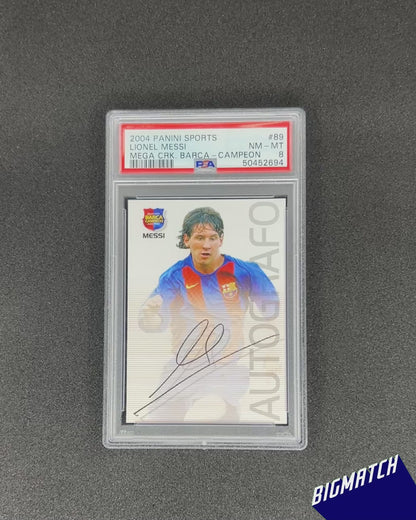 Lionel Messi - 2004 PANINI SPORTS MEGA CRACKS BARCA
