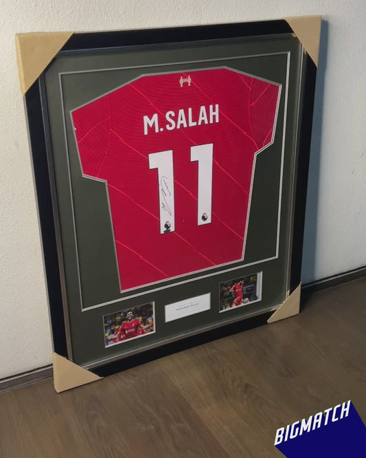 Exclusive Mohamed Salah Signed Jersey – Limited Edition Liverpool FC Collectible