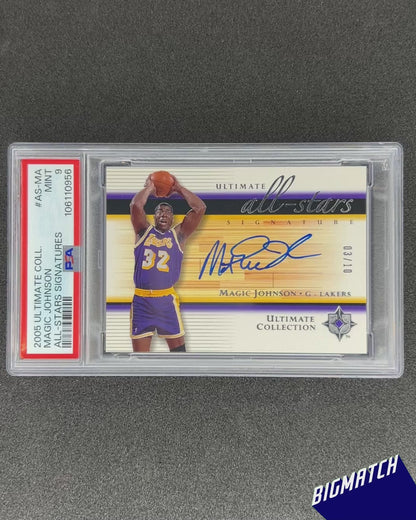 Magic Johnson - 2005 ULTIMATE COLLECTION ALL-STARS SIGNATURES