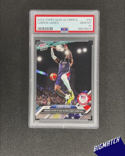 LEBRON JAMES - 2024 TOPPS NOW OLYMPIC GAMES