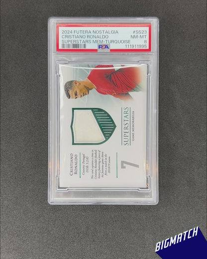 Cristiano Ronaldo - 2024 SUPERSTARS MEM-TURQUOISE