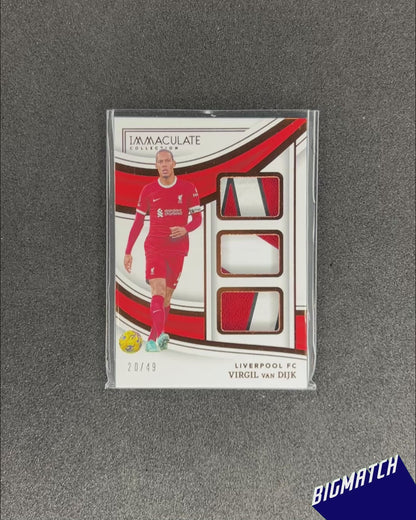 Virgil van Dijk - 2023-24 PANINI IMMACULATE COLLECTION SOCCER - PATCH