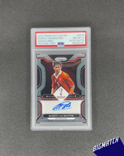 Marco van Basten - 2022 PANINI PRIZM WORLD CUP QATAR SIGNATURES
