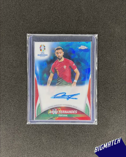 Bruno Fernandes - 2024 TOPPS CERTIFIED AUTOGRAPH ISSUE