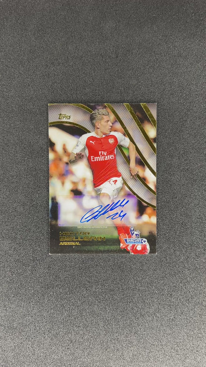 HECTOR BELLERIN - 2015 TOPPS CERTIFIED AUTOGRAPH ISSUE